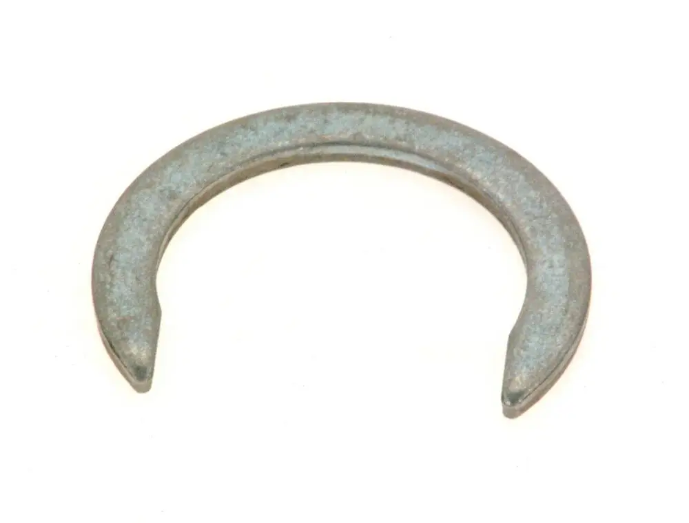 Bosch Ausgleichsscheibe, metallisch, halbmondförmig, mit zwei spitzen Enden. Geeignet für Anwendungen an Pumpen.